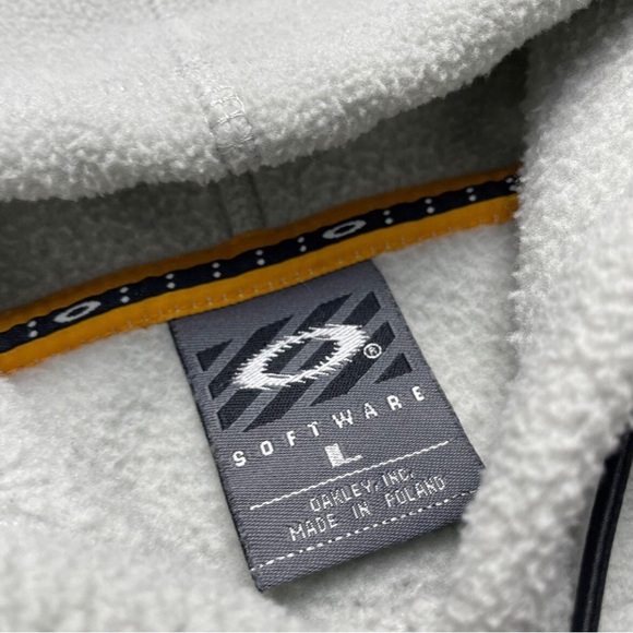 Vintage Oakley software fleece hoody Sherpa - Picture 3 of 6